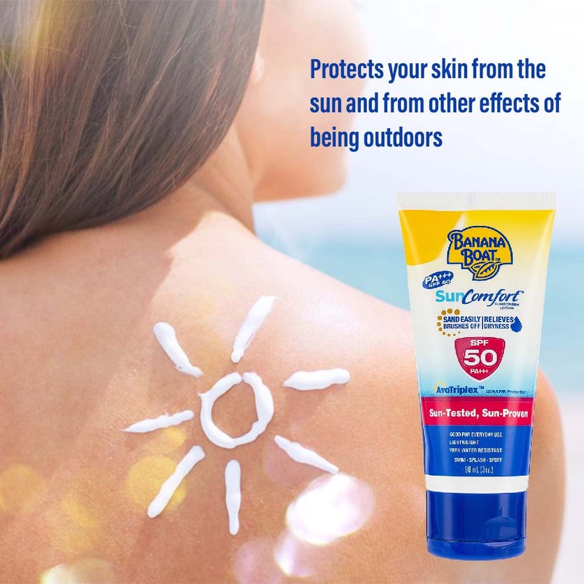 Banana Boat Sun Comfort SPF50 Sunscreen Lotion 90ml