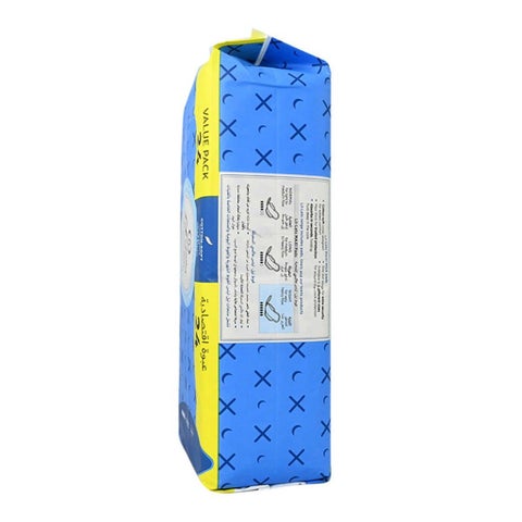 Lil-lets Maxi Thick Cotton Soft Night Sanitary Pads With Wings, Pack of 24's