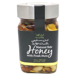 Secret Of Healing Honey with Fresh Nuts Natural Sidr 365g