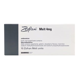 Zofran Melt 4mg Tablet, Pack of 10's