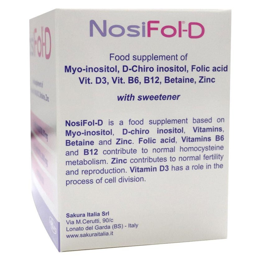 Nosifol-D Powder Food Supplement Sachet 4g, Pack of 30's