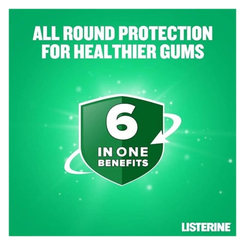 Listerine Total Care Gum Protect Mild Taste Mouthwash With Zero Alcohol 250ml 