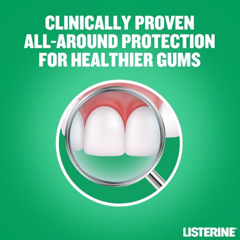 Listerine Total Care Gum Protect Mild Taste Mouthwash With Zero Alcohol 500ml 