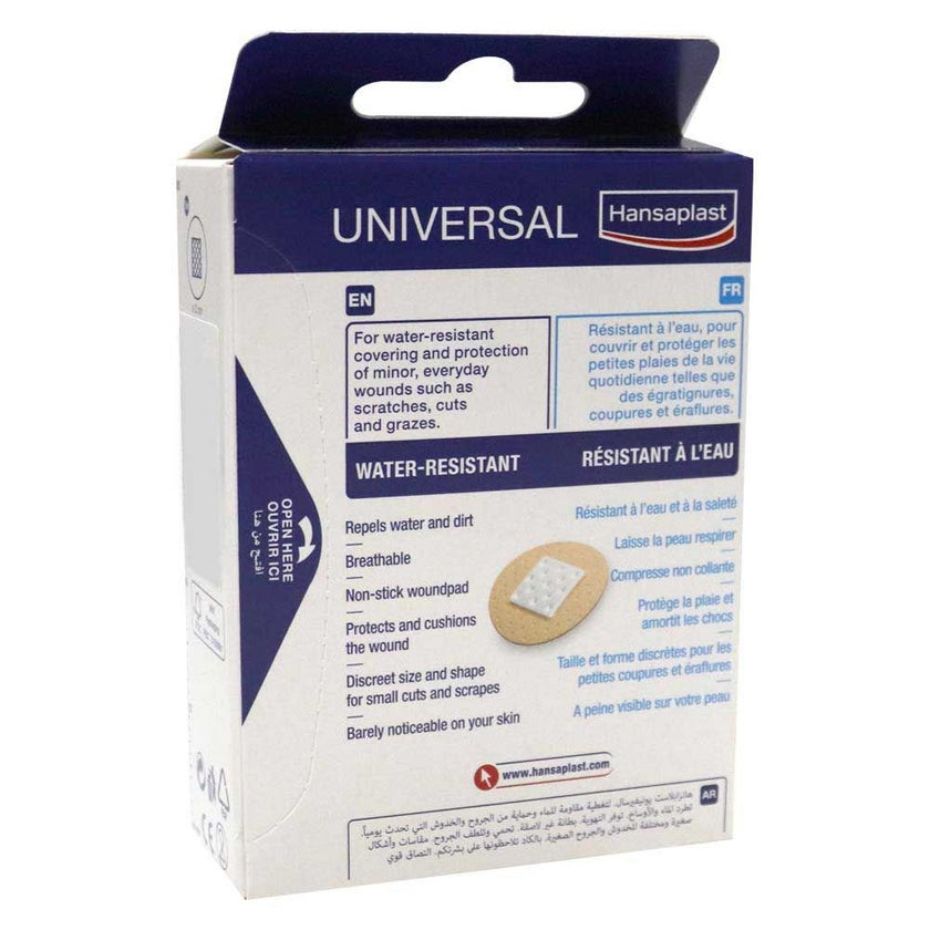 Hansaplast Universal Water Resistant Spot Plaster, Pack of 50’s