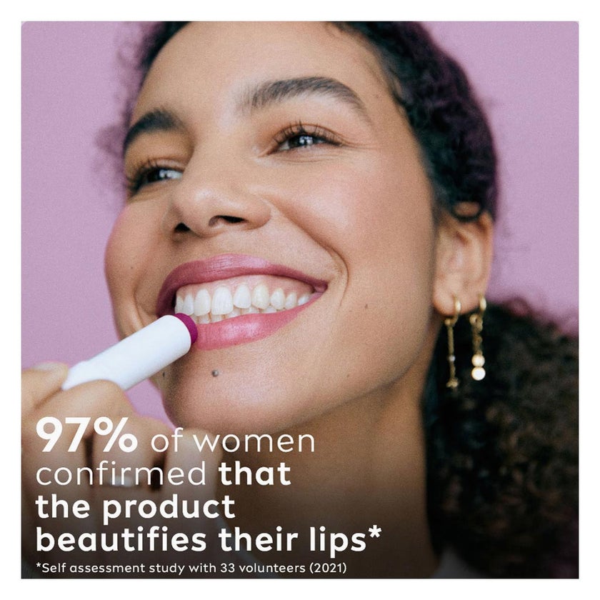 Labello 24H Moisture Black Berry Shine Lip Balm 4.8g - Burgundy Tint