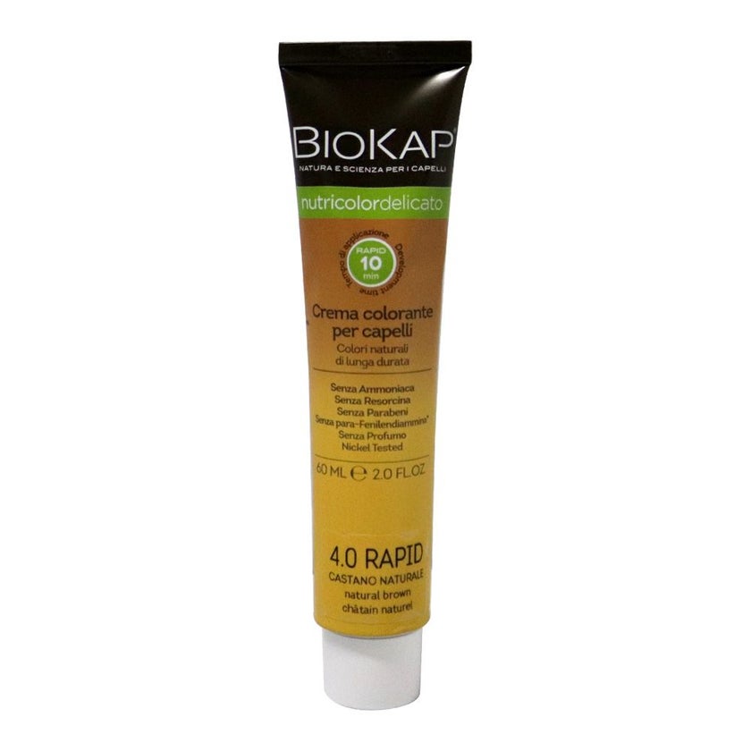 Biokap Nutricolor Delicato Rapid 4.00 Natural Brown 135ml