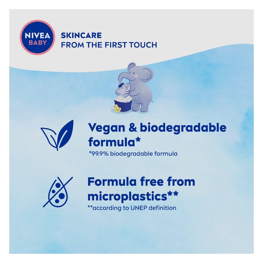 Nivea Baby Head To Toe Shampoo & Bath Gel 500ml