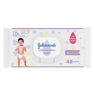 Johnson's Ultimate Clean Baby Wipes, Pack of 48's