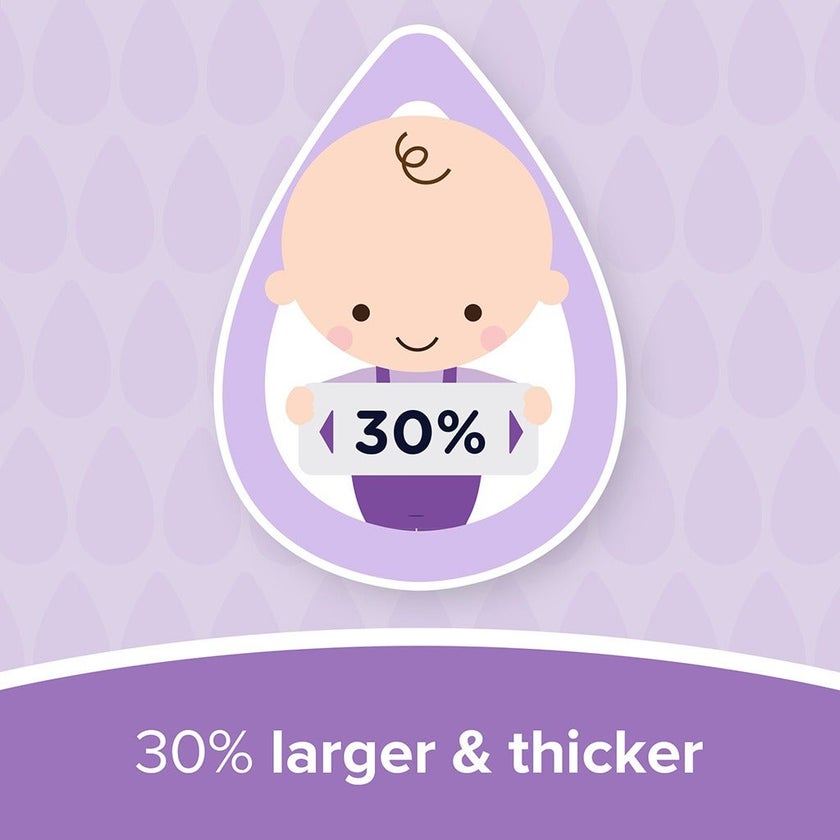 Johnson's Ultimate Clean Baby Wipes, Pack of 48's