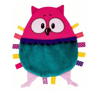 Canpol Babies Baby Toy Jungle Pals Soft Baby Cuddle Cloth Pink 68/045