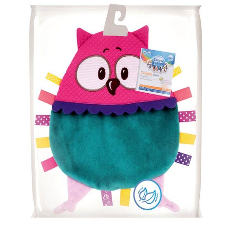 Canpol Babies Baby Toy Jungle Pals Soft Baby Cuddle Cloth Pink 68/045