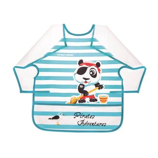 Canpol Babies Pirates Friends Apron with Sleeves for Boys 9/230