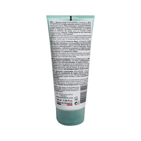 Evoluderm White Clay Radiance Mask 100ml 18329