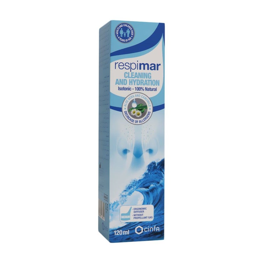 Respimar Cleaning and Hydration Nasal Spray 120ml