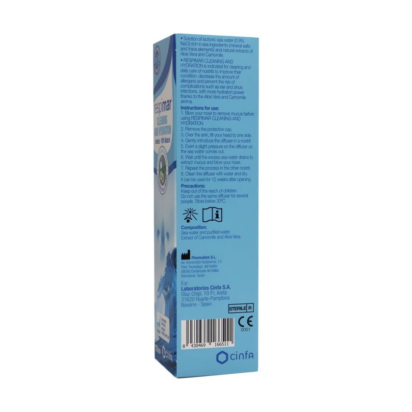 Respimar Cleaning and Hydration Nasal Spray 120ml