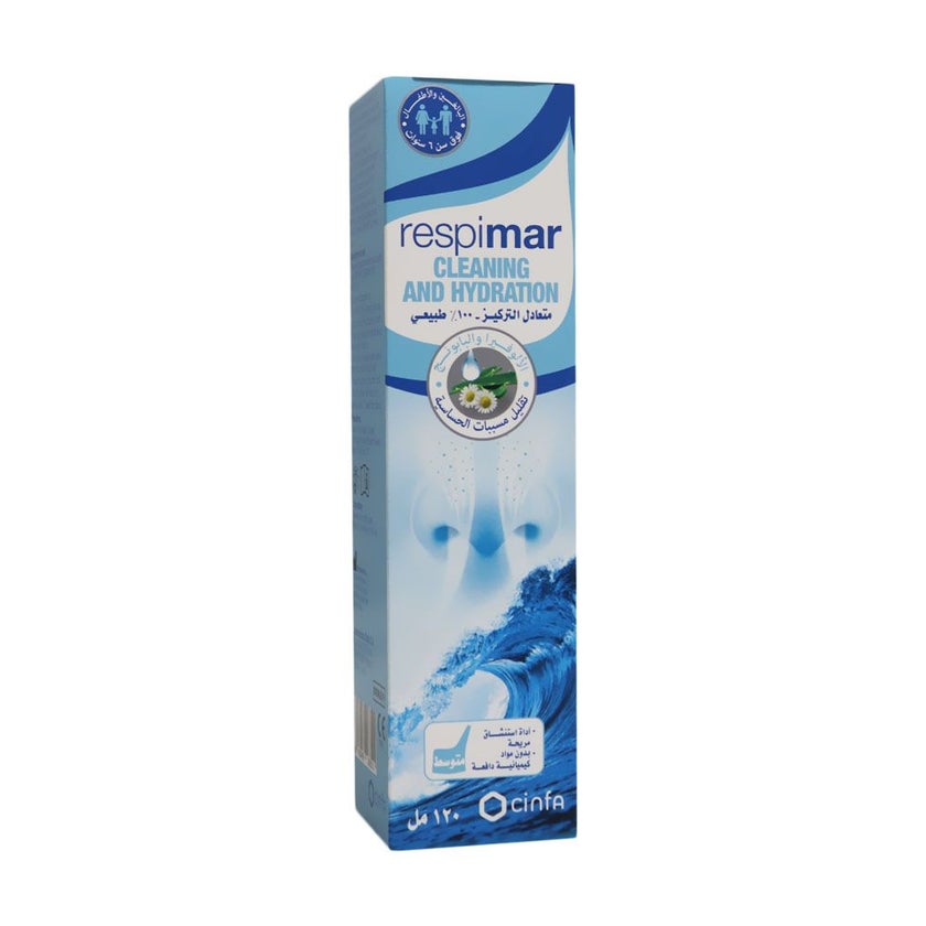 Respimar Cleaning and Hydration Nasal Spray 120ml