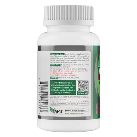 AMS Florabiotix 30 Billion Probiotic Capsules - 2 x 30 Capsules