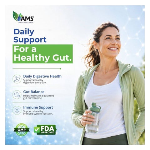 AMS Florabiotix 30 Billion Probiotic Capsules - 2 x 30 Capsules