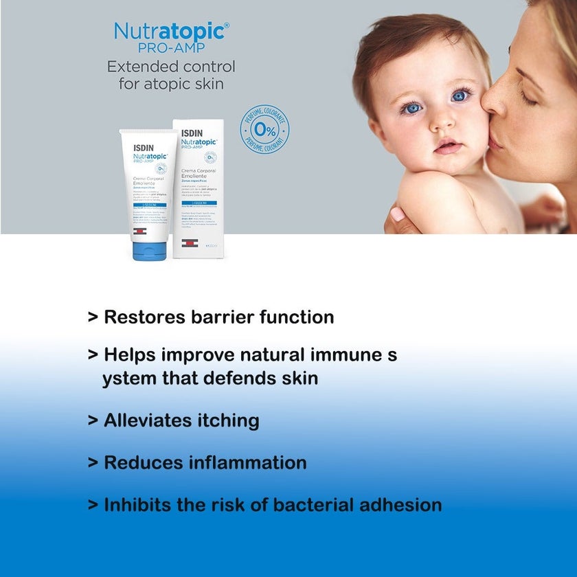 Isdin Nutratopic Pro-AMP Emollient Cream 200ml