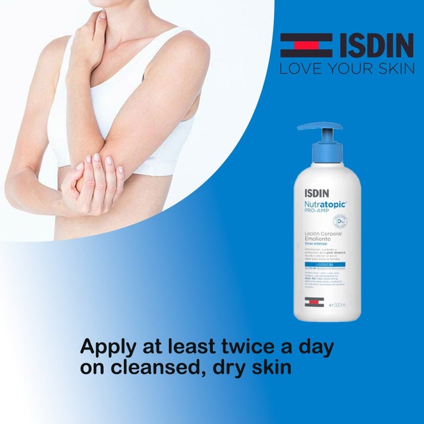 Isdin Nutratopic Pro-AMP Emollient Lotion 400ml
