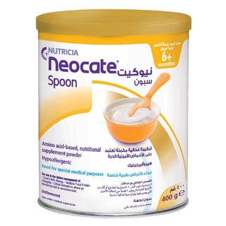 Nutricia Neocate Spoon Hypoallergenic Infant Milk Formula For 6+ Months Unflavoured 400g