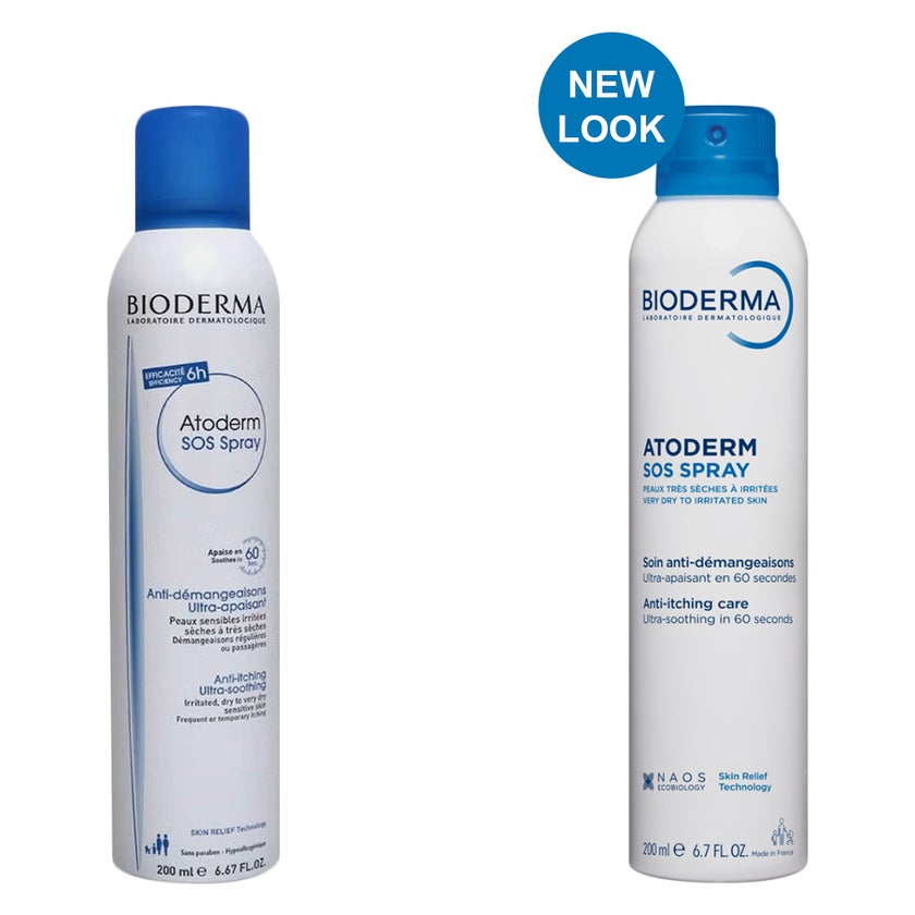 Bioderma Atoderm SOS Anti Itch Spray For Irritated And Dry Sensitive Skin 200ml
