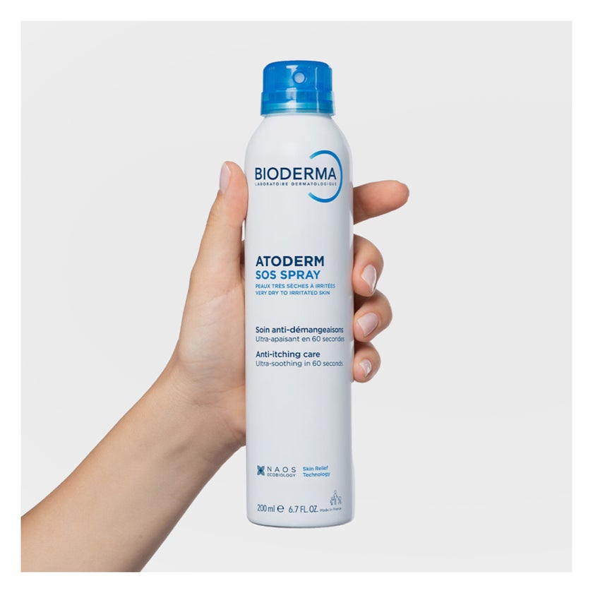 Bioderma Atoderm SOS Anti Itch Spray For Irritated And Dry Sensitive Skin 200ml