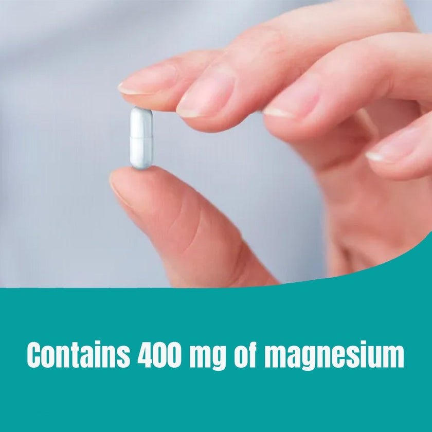 Hermes Bioelectra Ultra Magnesium 400mg Capsules, Pack of 20's