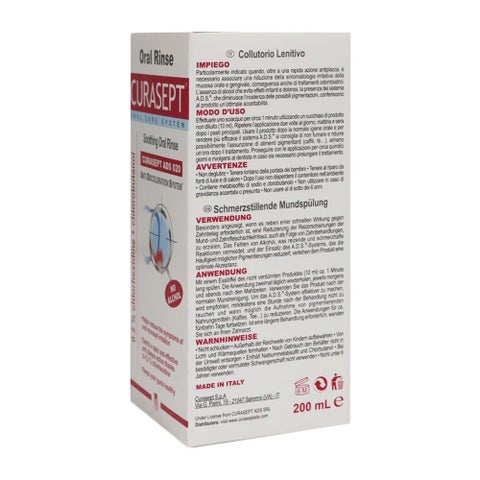 Curasept ADS Soothing Oral Rinse 200ml