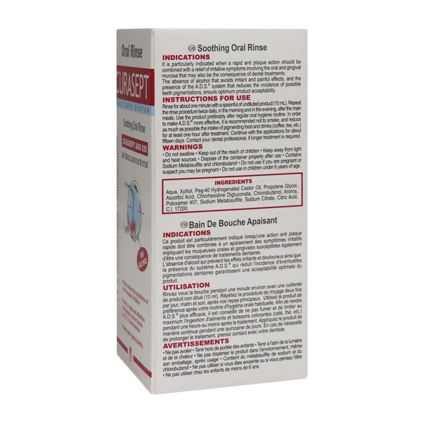Curasept ADS Soothing Oral Rinse 200ml