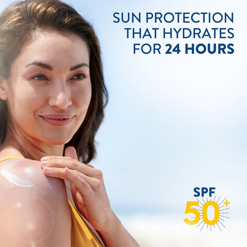 Cetaphil Sun Liposomal Lotion SPF 50+ Moisturizing Sunscreen For Face & Body With Sensitive Skin, Unscented, 50ml