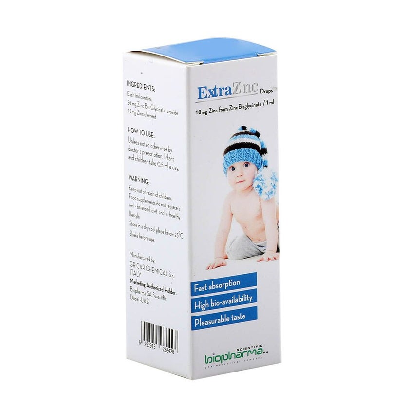 Extraznc Tab Extraznc 10mg/1ml Drops 20ml - myAster