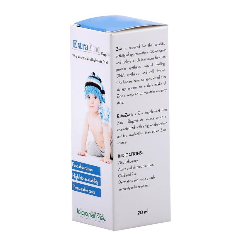 Extraznc Tab Extraznc 10mg/1ml Drops 20ml - myAster