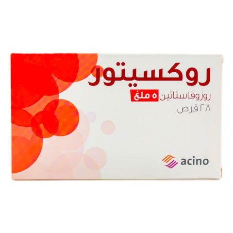 Roxytor 5mg Tablets, Pack of 28's