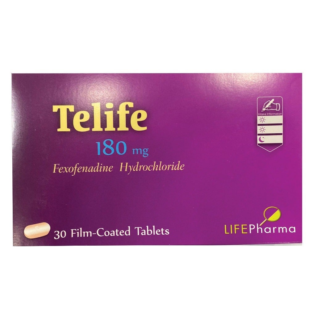 Telife 180mg Tablets, Pack of 30's - myAster