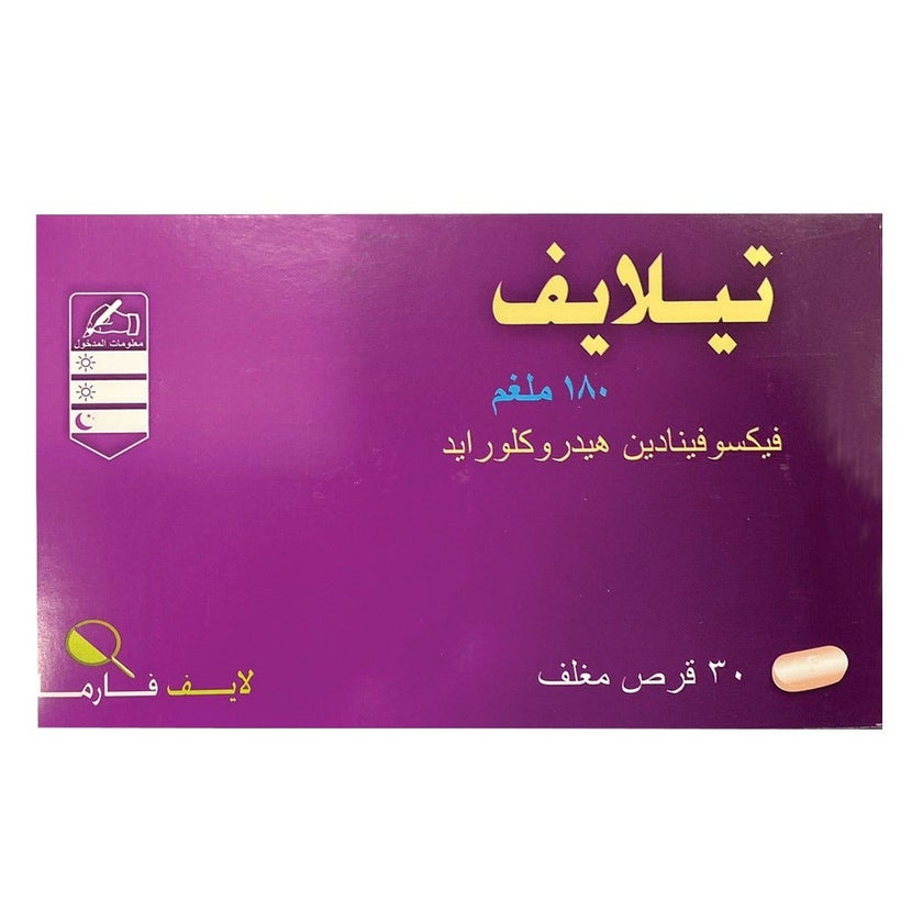 Telife 180mg Tablets, Pack of 30's