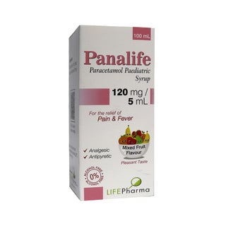 Panalife 120mg/5ml Paediatric Syrup 100ml