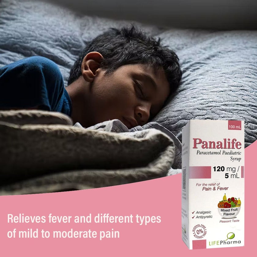 Panalife 120mg/5ml Paediatric Syrup 100ml