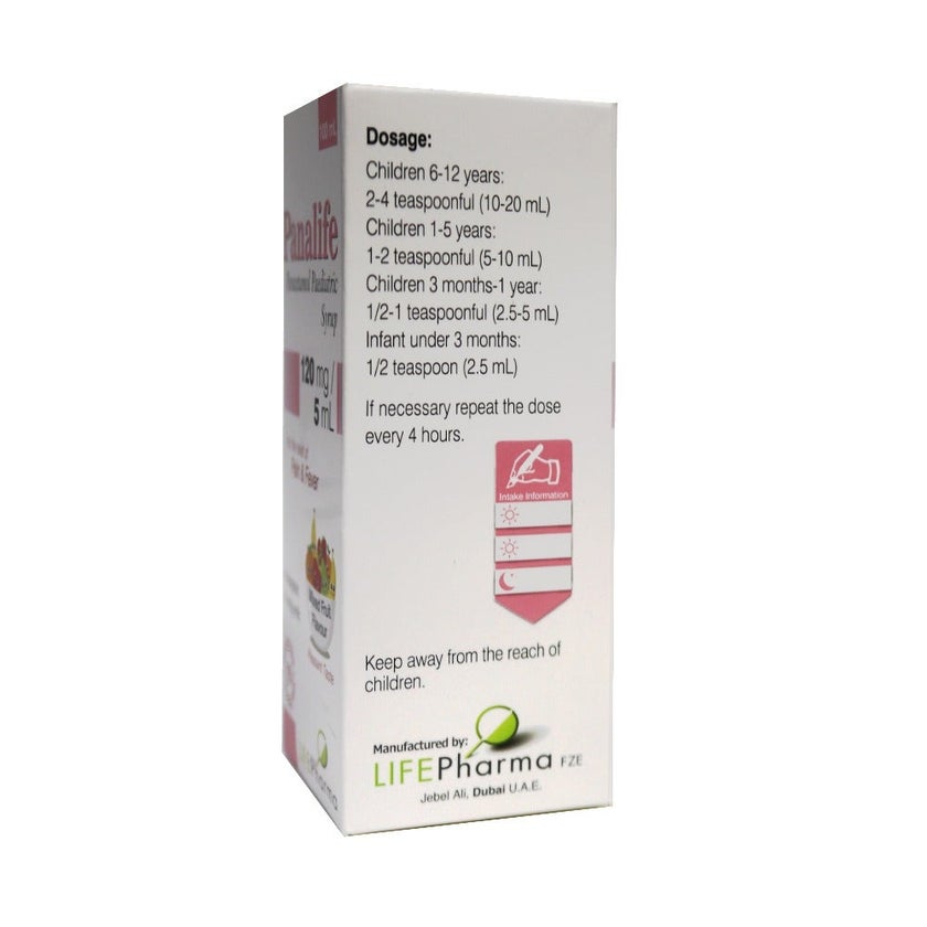 Panalife 500mg Paracetamol Tablets, Pack of 24's