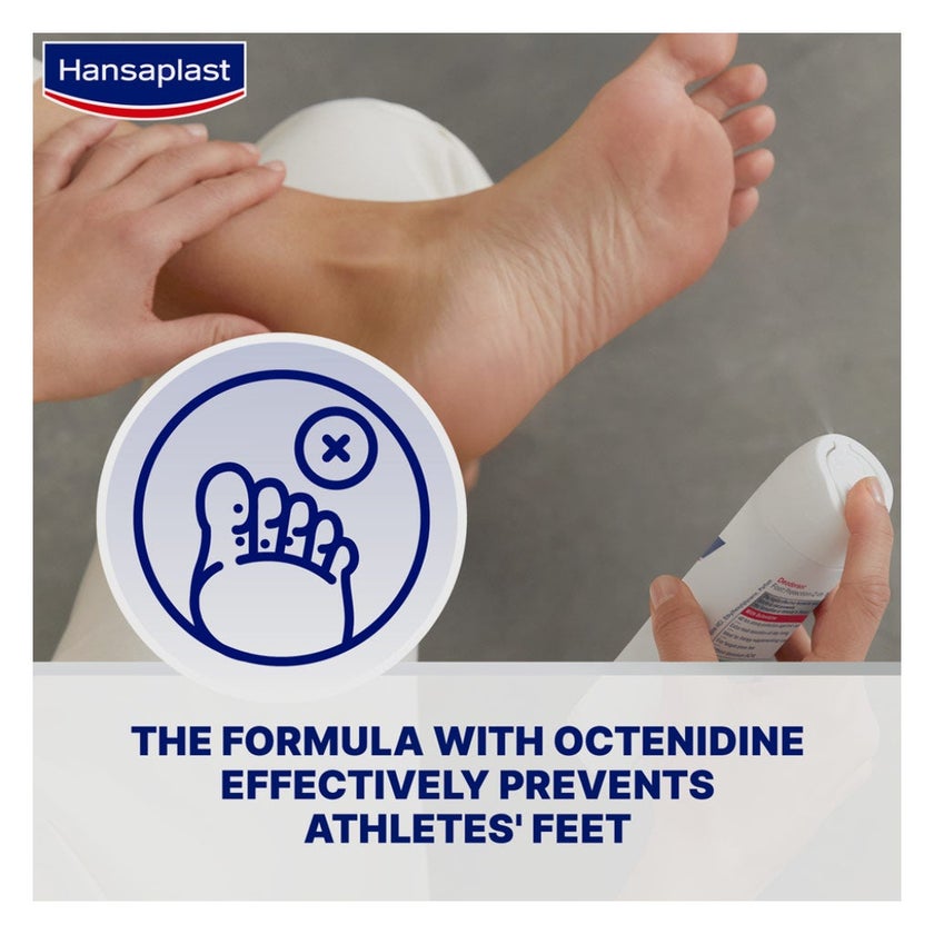 Hansaplast 2-in-1 Deo Foot Protection Spray 150ml