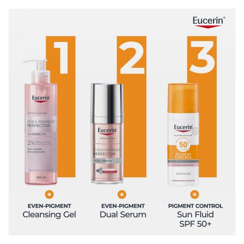 Eucerin Pigment Control SPF50+ Sun Fluid For Uneven Skin Tone 50ml
