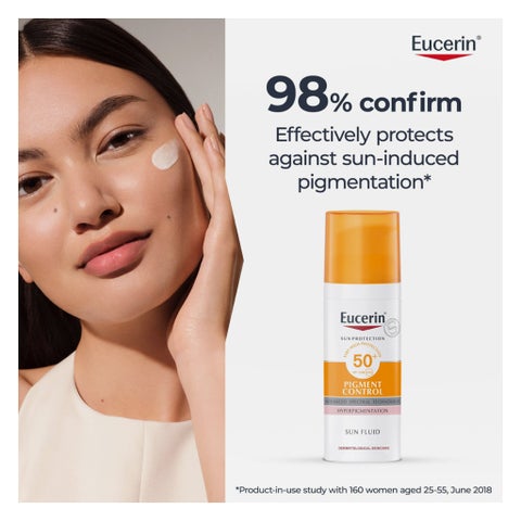 Eucerin Pigment Control SPF50+ Sun Fluid For Uneven Skin Tone 50ml