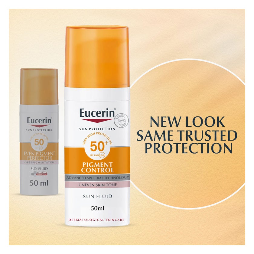 Eucerin Pigment Control SPF50+ Sun Fluid For Uneven Skin Tone 50ml