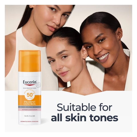 Eucerin Pigment Control SPF50+ Sun Fluid For Uneven Skin Tone 50ml