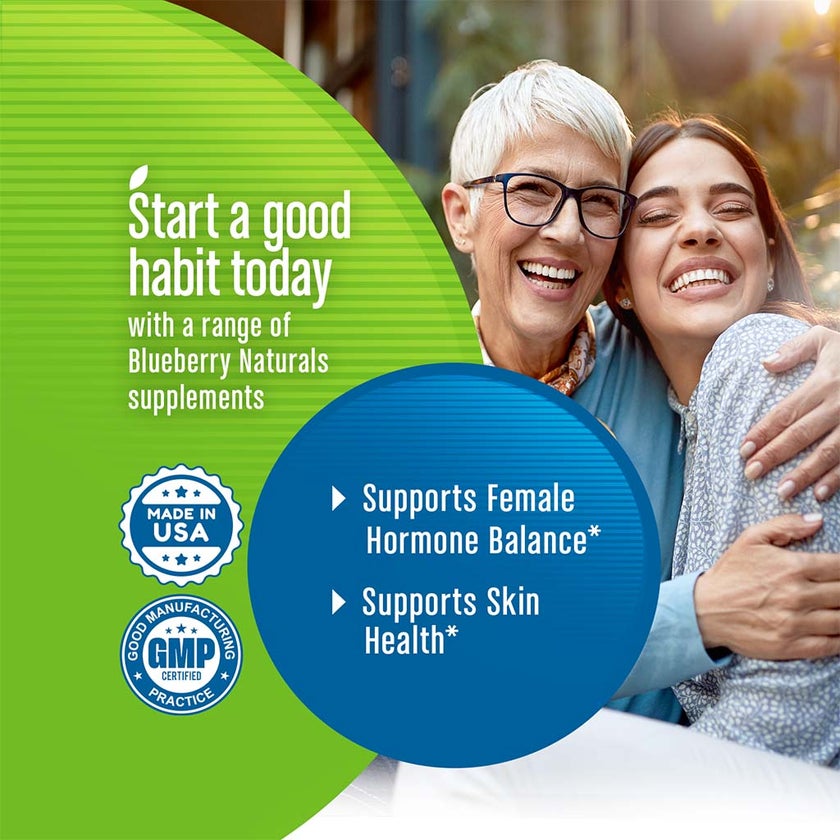 Blueberry Naturals Evening Primrose Oil 500mg Softgels, Pack of 60's