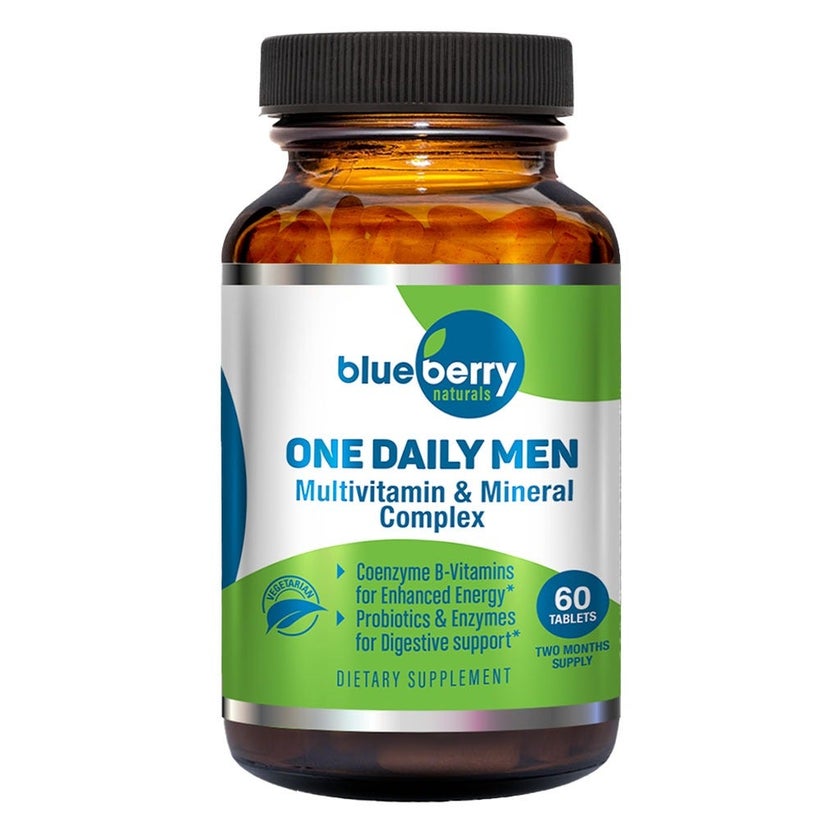 Blueberry Naturals One Daily Men Tablets, Pack of 60's