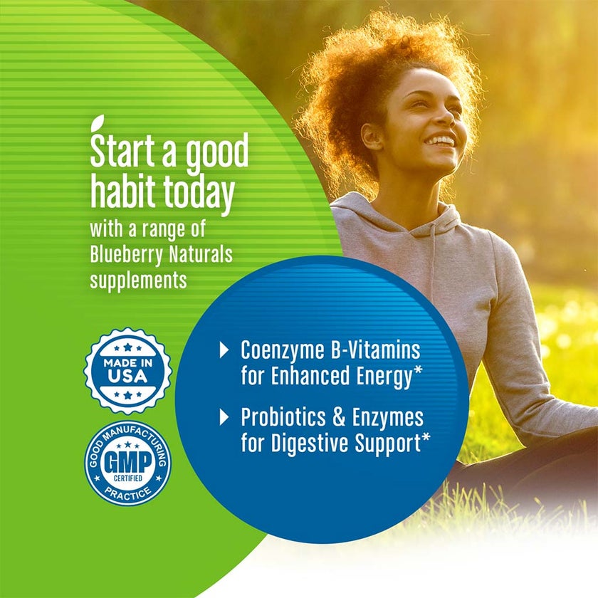 Blueberry Naturals One Daily Women's Multivitamins & Minerals Tablets, Pack of 30's