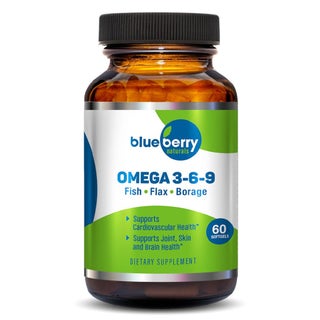 Blueberry Naturals Omega 3-6-9 Softgels, Pack of 60's