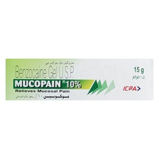 Mucopain 10% Oral Gel 15g
