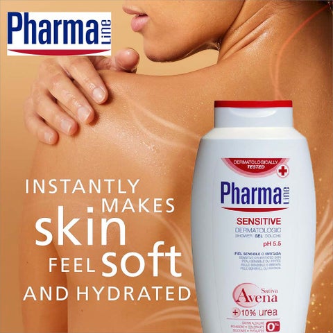 PharmaLine Sensitive Dermatologic Shower Gel 750ml